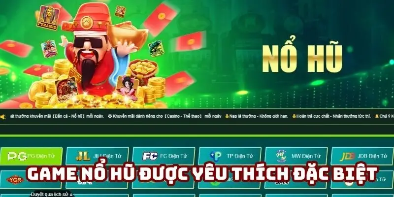 Game nổ hũ mang đến trải nghiệm đặc sắc