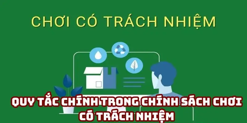 Quy tắc chính trong  chính sách chơi có trách nhiệm