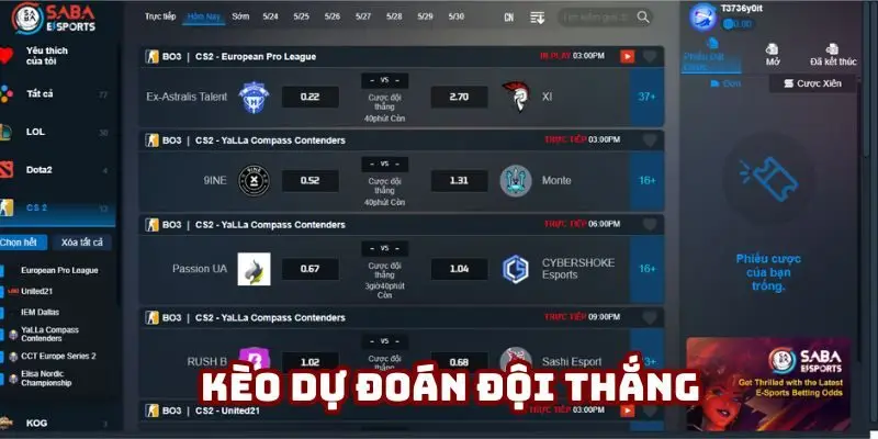 Dự đoán kết quả trận game Valorant