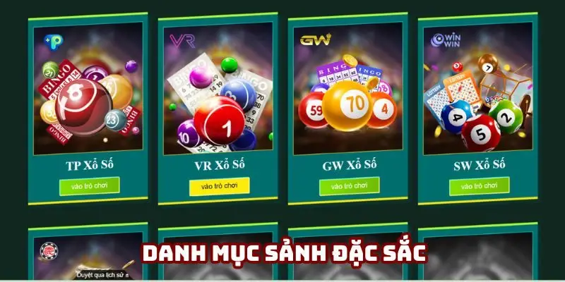 Danh mục sảnh đặc sắc